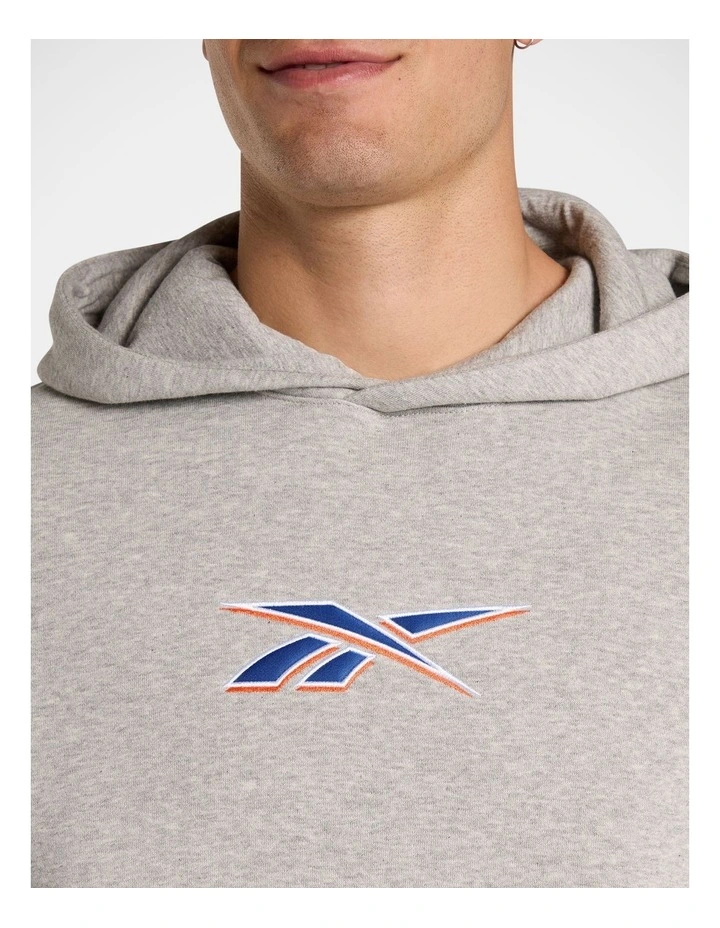 Cl Uniform Hoodie in Med Grey Heather/Med Grey image 5