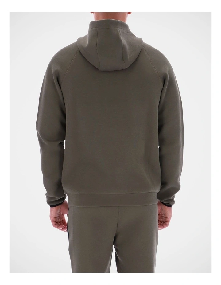 Overhead Hoody Fleece in Army Green image 4