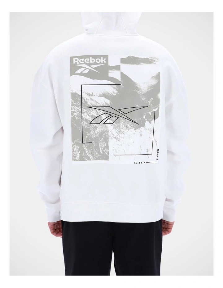 Mountain Hoody in White image 2