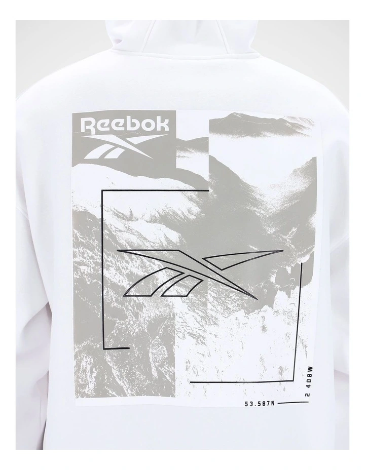 Mountain Hoody in White image 4