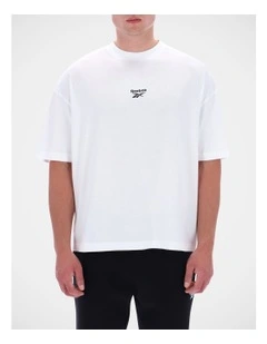 Melvin Mountain Short Sleeve Tee in White