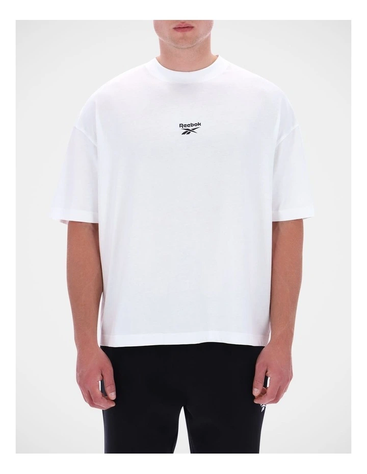 Melvin Mountain Short Sleeve Tee in White image 1
