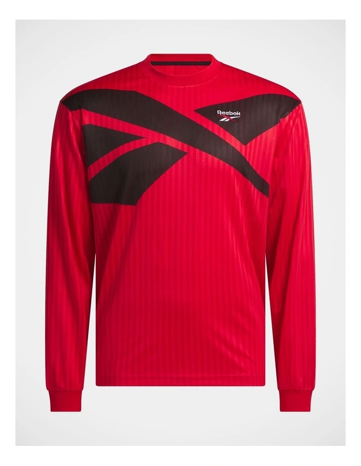 RI Cross Check Longsleeve Jersey in Vector Red image 4