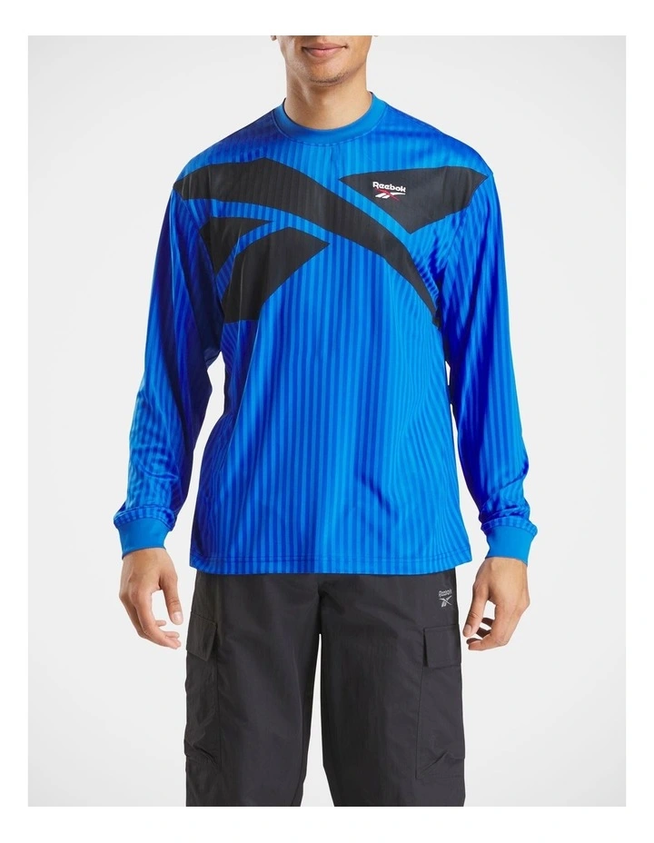 Ri Cross Check Longsleeve Jersey  In Optimum Blue image 1