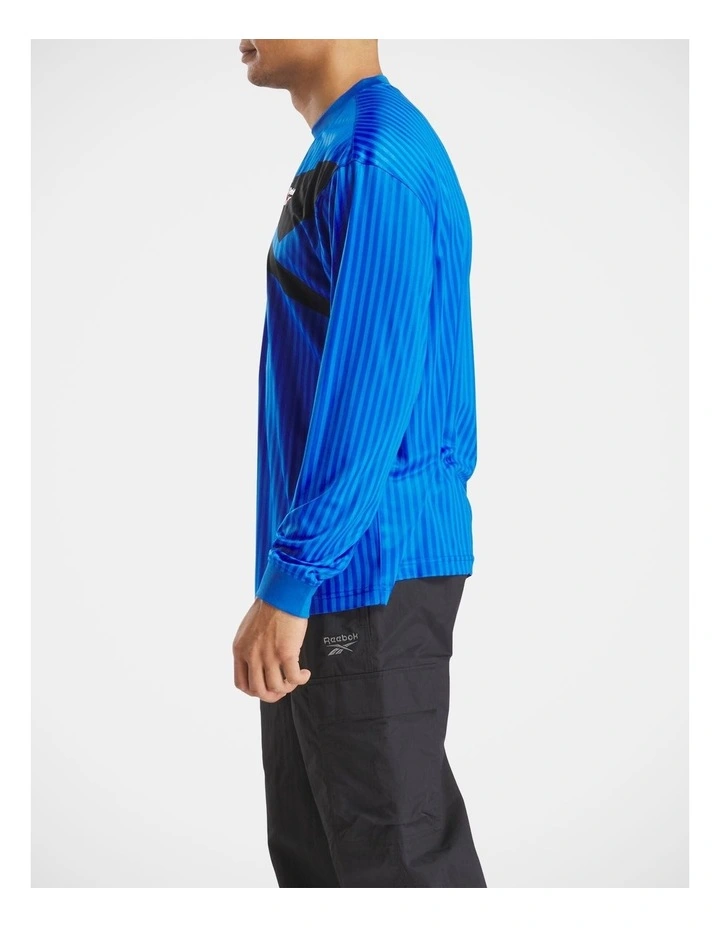 Ri Cross Check Longsleeve Jersey  In Optimum Blue image 3