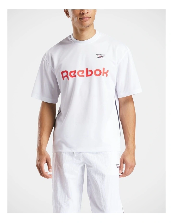 Ri Cross Check Jersey Tops in White image 1