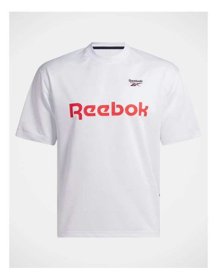 Ri Cross Check Jersey Tops in White image 4
