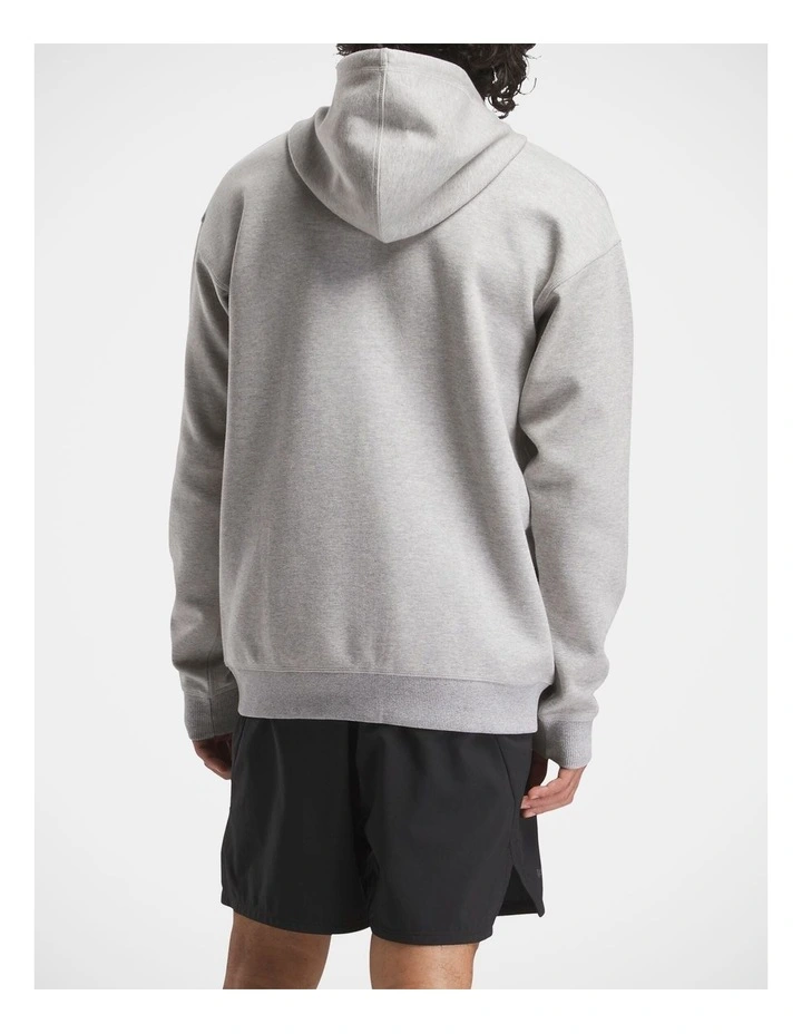 Athlete Full Zip In Medium Grey Heather image 2