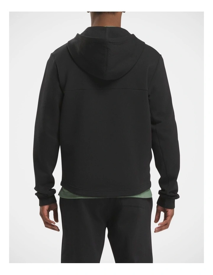 Active Essential Db Fz Hoodie In Black image 2