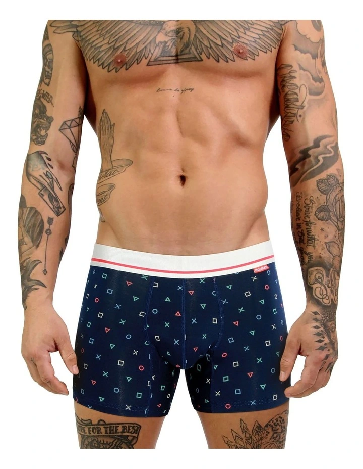 Bamboo Trunks Neo 3-Pack in Multi image 3