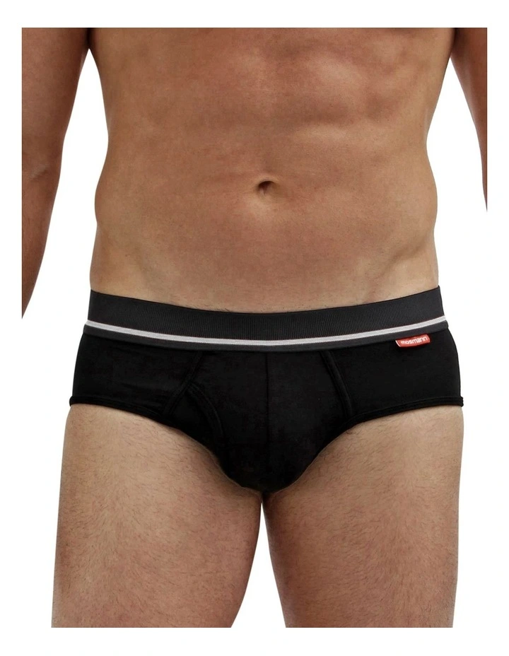 Bamboo Briefs 7 Pack in Kuro image 2
