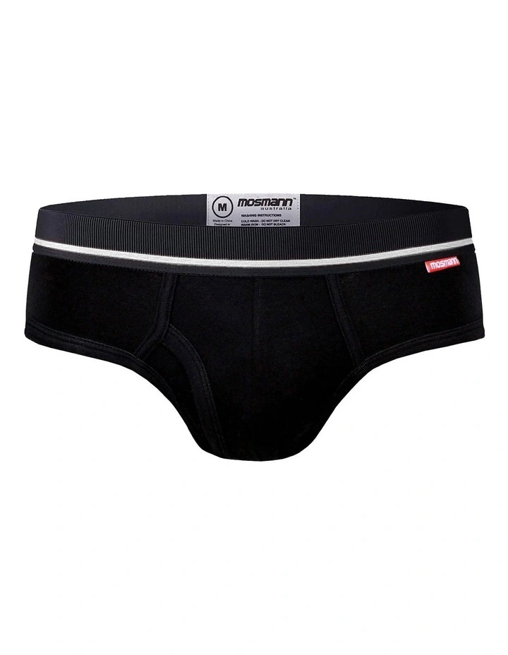 Bamboo Briefs 7 Pack in Kuro image 4