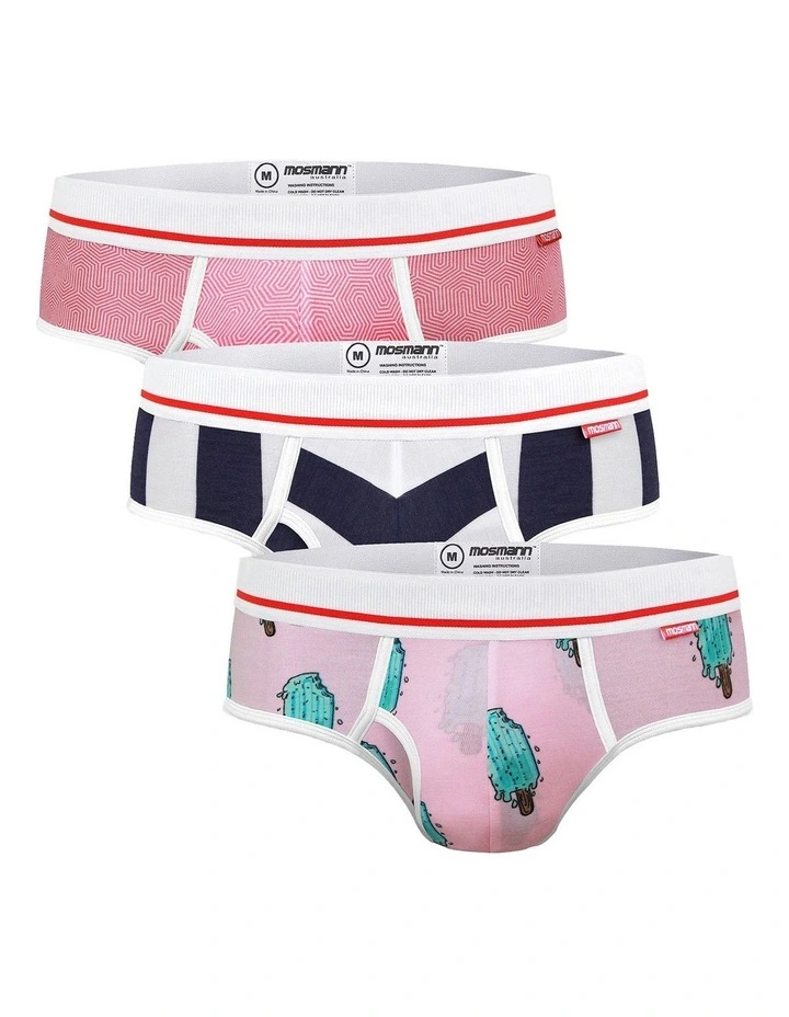 Bamboo Briefs 3-Pack in Olympus image 1