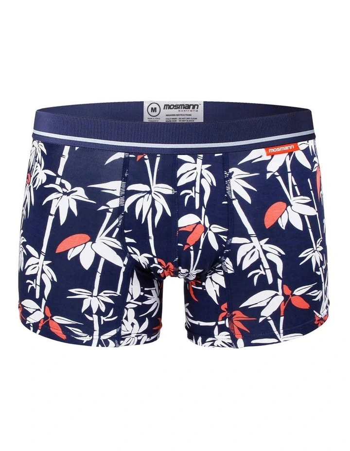 Bamboo Underwear Boxer Zen in Blue image 1