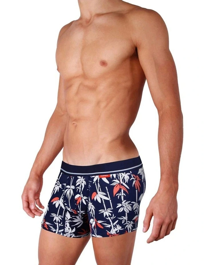 Bamboo Underwear Boxer Zen in Blue image 3