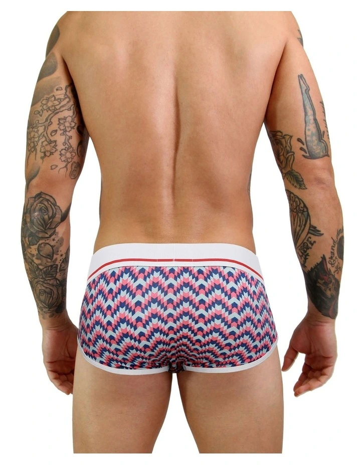 Mens Bamboo Brief in Multi image 3