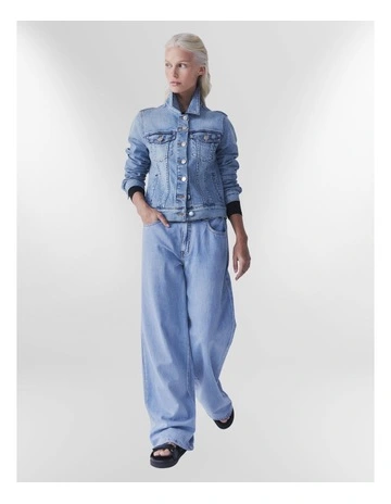 D-Luxe Sienna Denim Jacket in Lt Blue