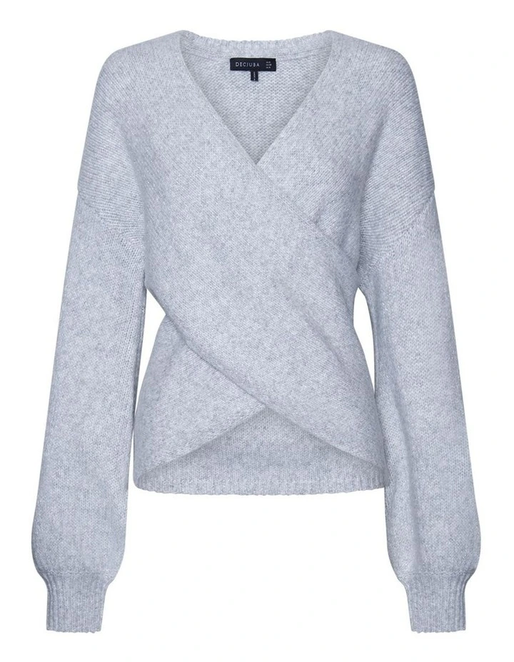 Estelle Metallic Jumper in Silver image 3