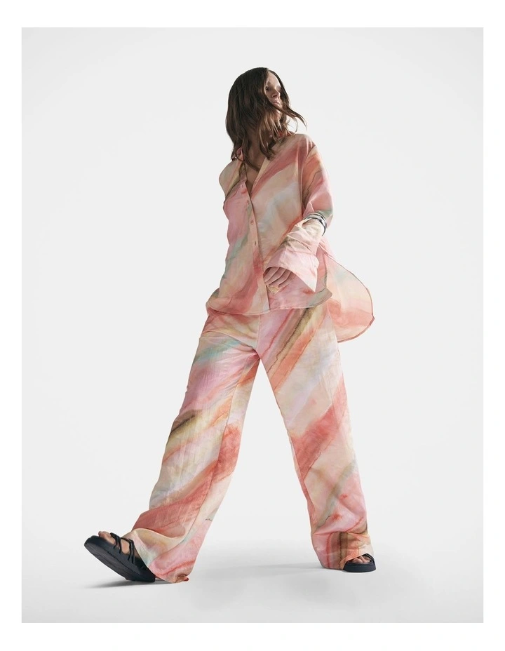 Clover Textured Shirt in Multi image 1