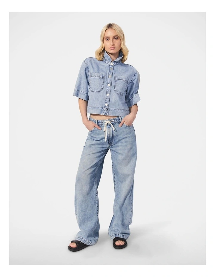 Decjuba D-Luxe Denim Shirt in Blue MYER