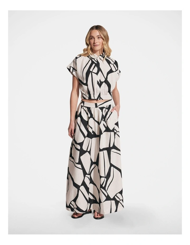 Brianna Maxi Skirt in Multi image 1