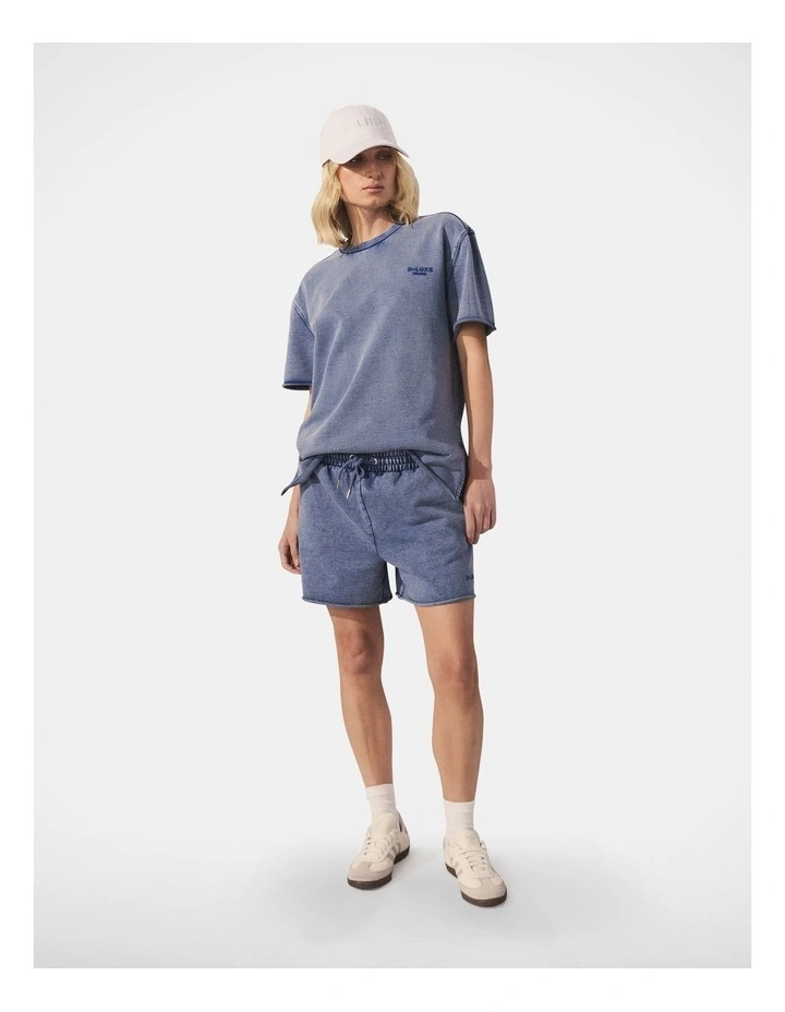D-Luxe Sweat Short in Blue image 1