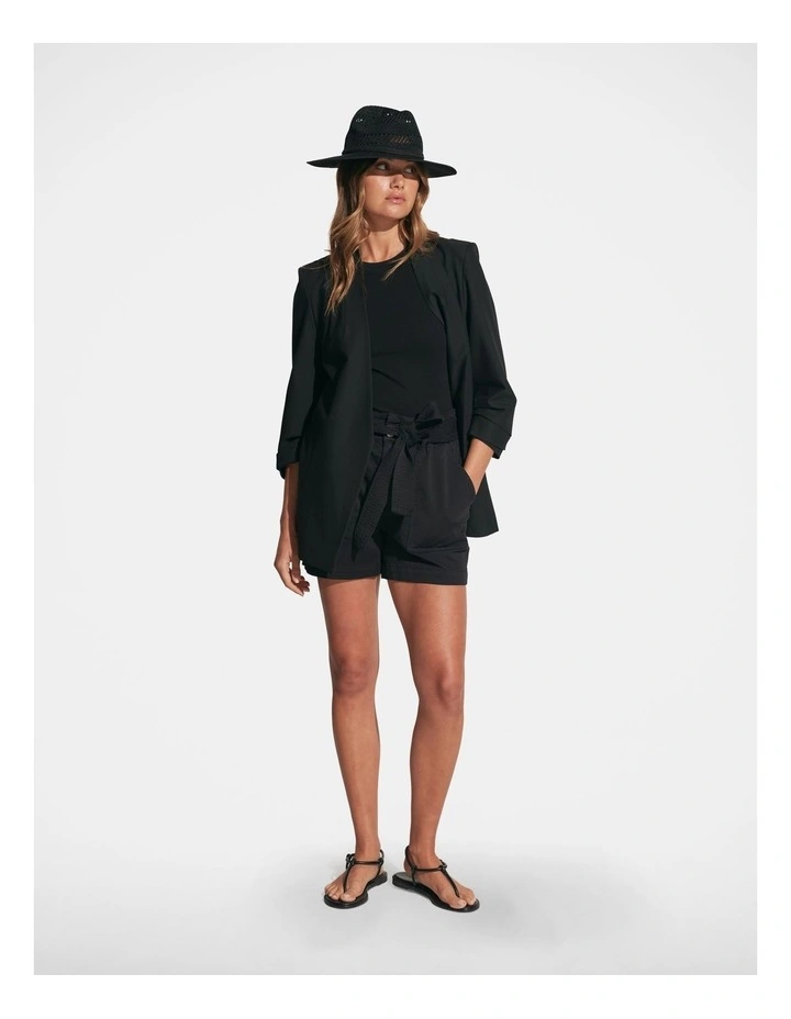 Quinn Cargo Shorts in Black image 1