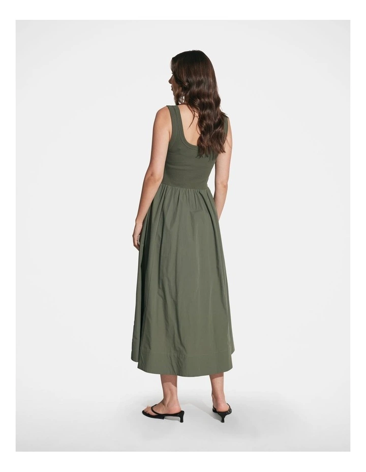 Lucia Tank Dress in Green image 2
