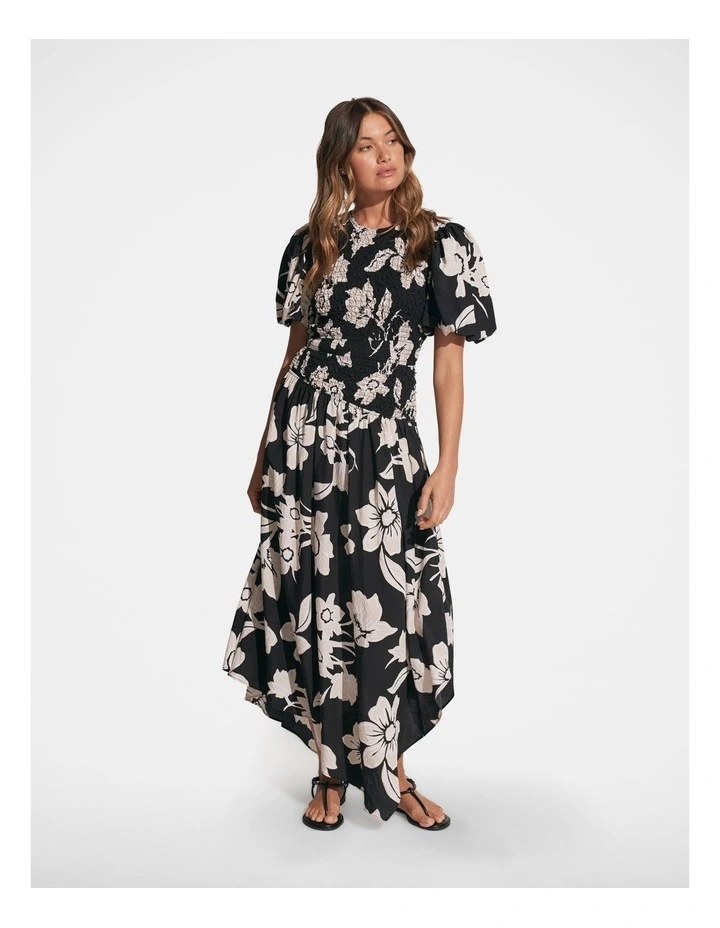 DECJUBA Kiara Textured Midi Dress in Multi | MYER