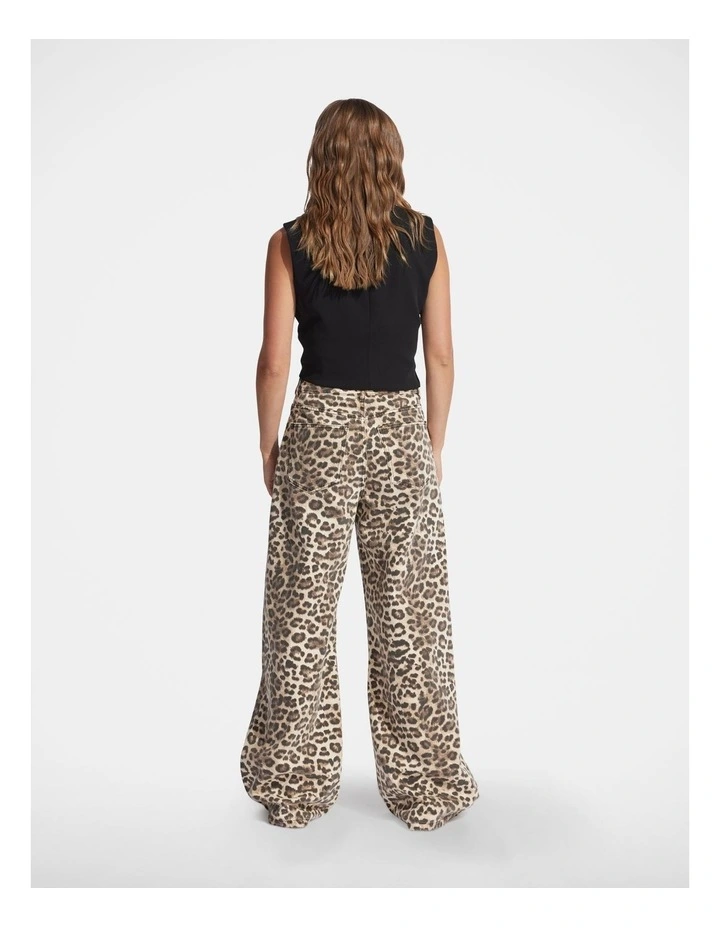 Cleo Wide Leg Jeans in Multi