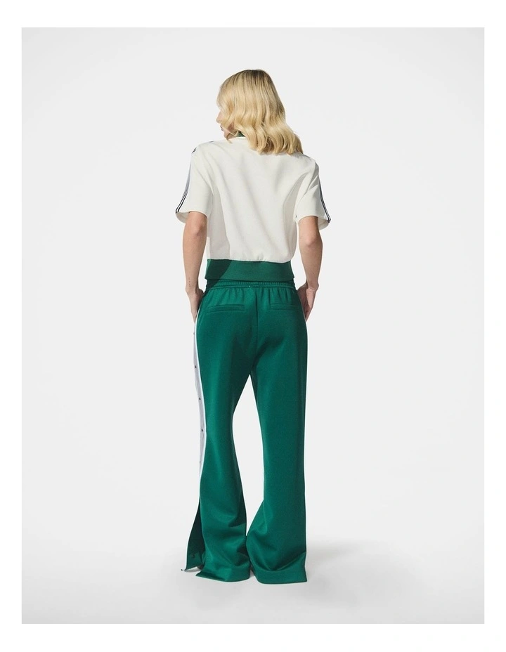 D-Luxe Side Snap Track Pant in Green image 2