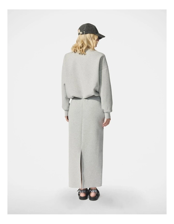 D-Luxe Neoprene Bubble Sweat in Grey image 2
