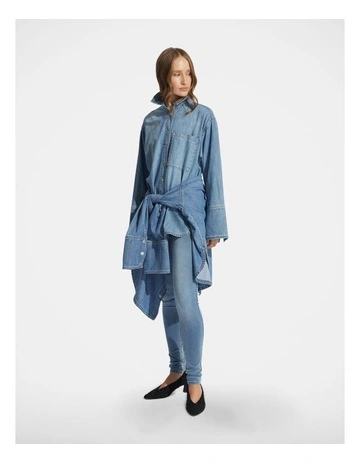 Riley Skinny Jeans in Cove Blue