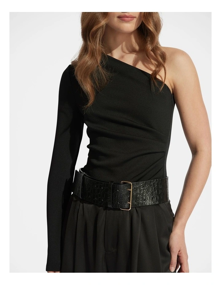 Rosa One Shoulder Top image 3