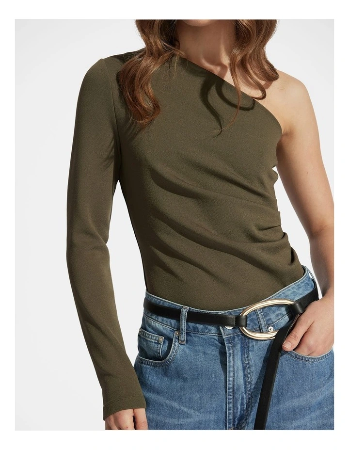 Rosa One Shoulder Top image 3