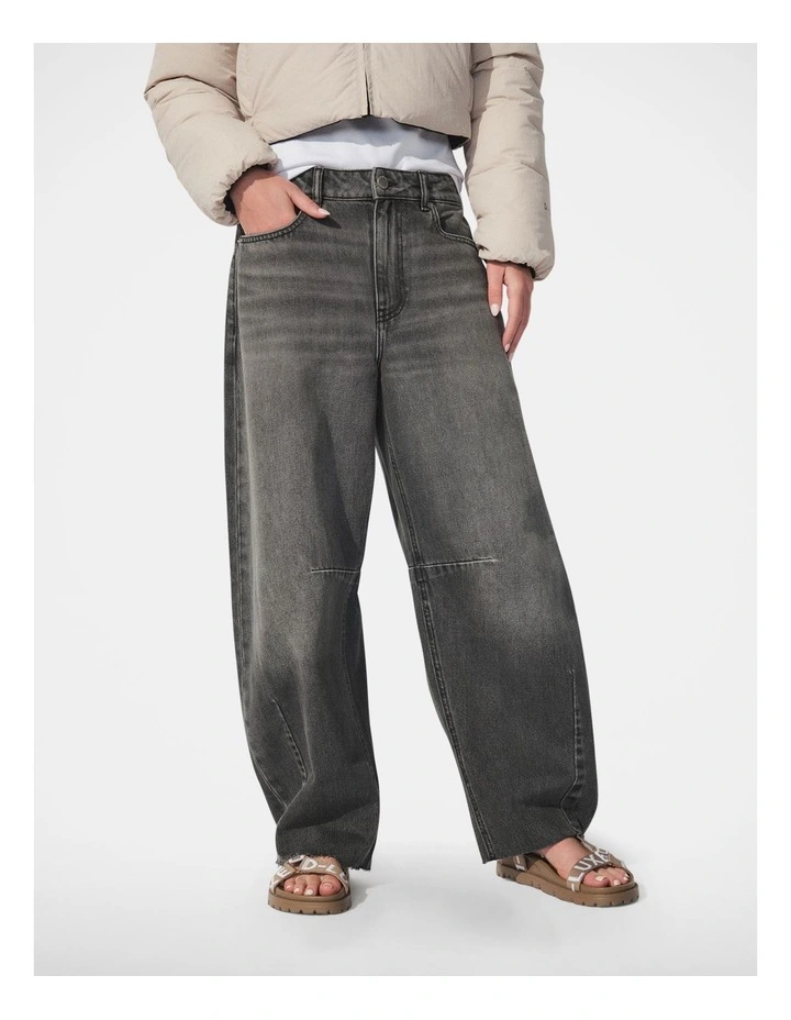 D-Luxe Horseshoe Jeans in Black image 3