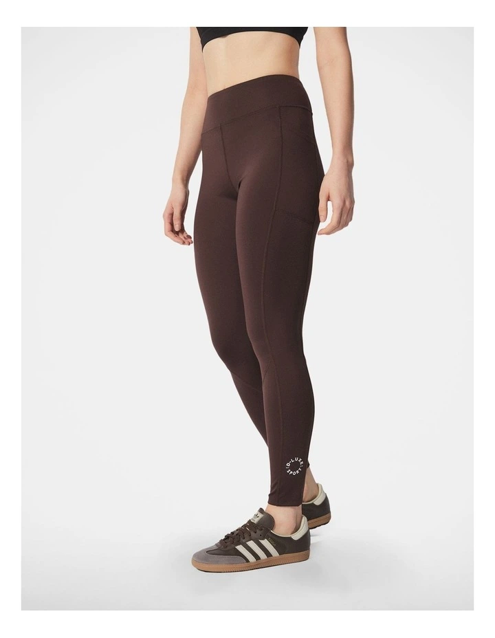 D-Luxe Stamp Legging in Brown image 3
