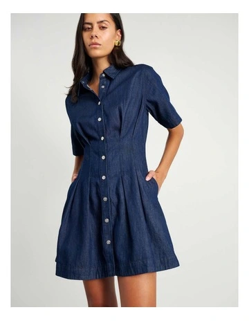 Loe Denim Corset Dress