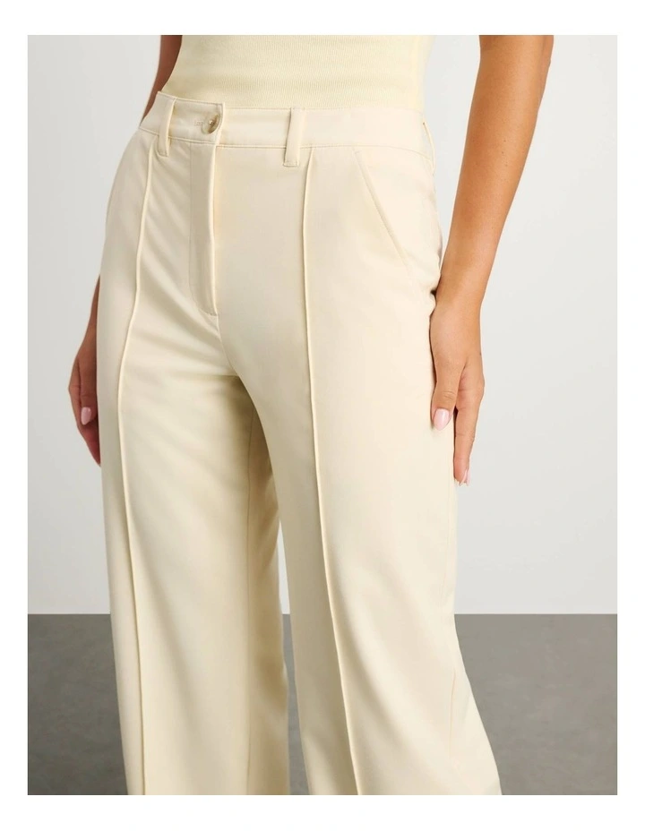 Gia Pintuck Pant in Yellow image 6