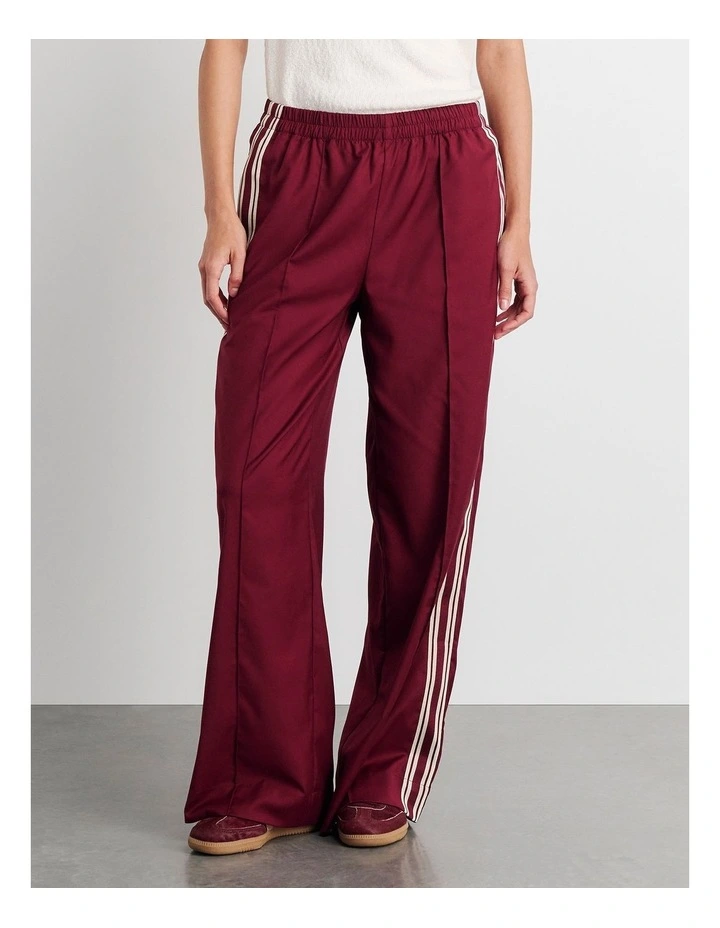 Gia Pull On Pant in Wine image 1