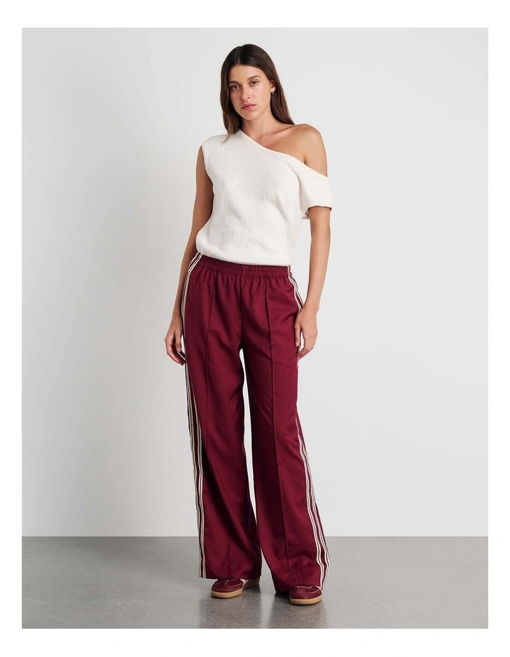 Gia Pull On Pant in Wine image 4
