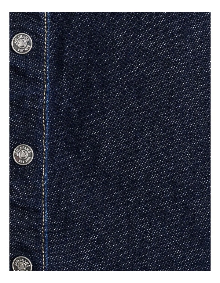 Cora Denim Shirt in Raw Wash image 7