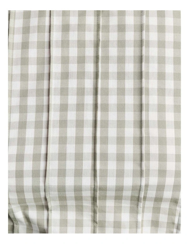 Poppy Gingham Maxi Dress in Green image 6