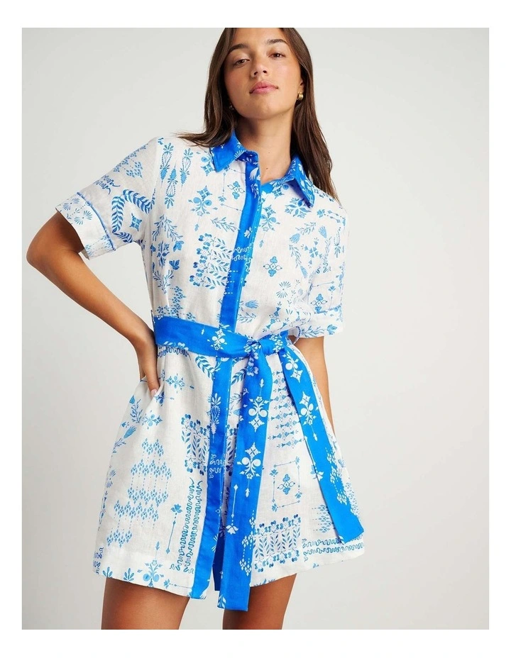 Kilde Linen Shirt Dress image 1