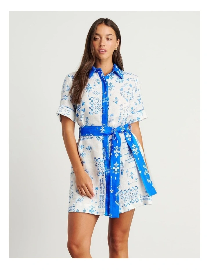 Kilde Linen Shirt Dress image 3