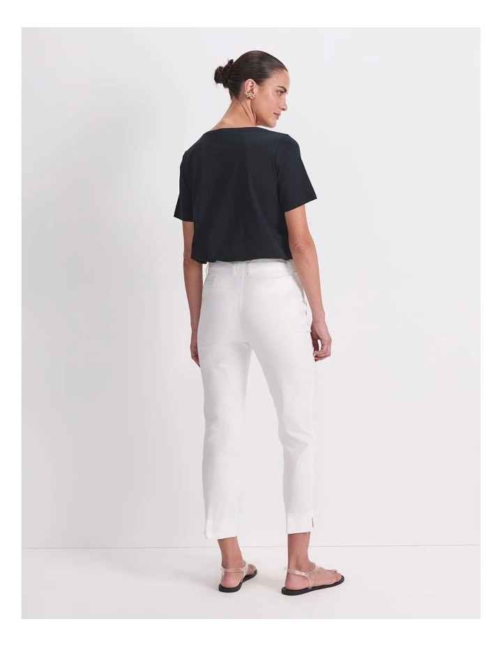 Venus Capri Pant in White image 2