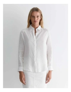 Dahlia Long Sleeve Linen Shirt