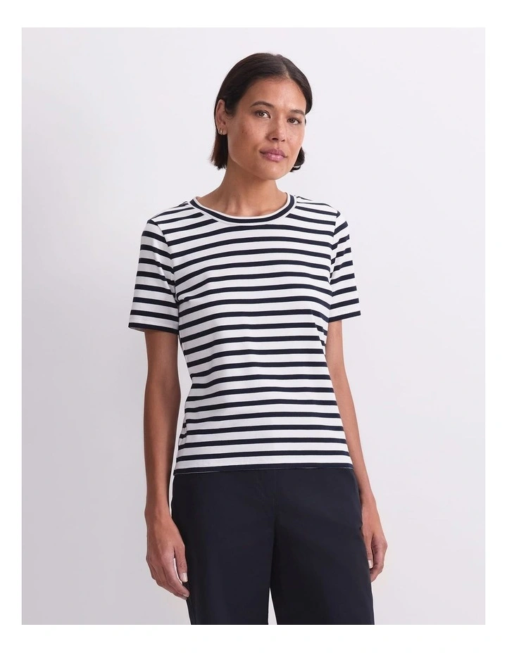 Perfect Tee in Navy image 1