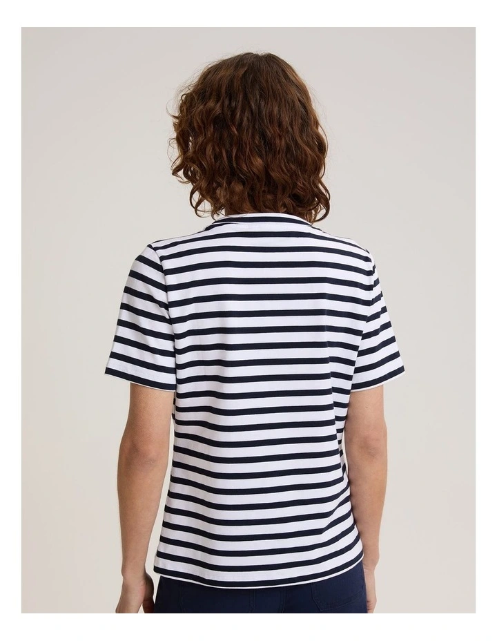 Perfect Tee in Navy image 2