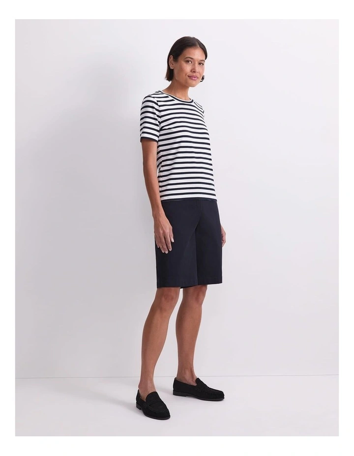 Perfect Tee in Navy image 3